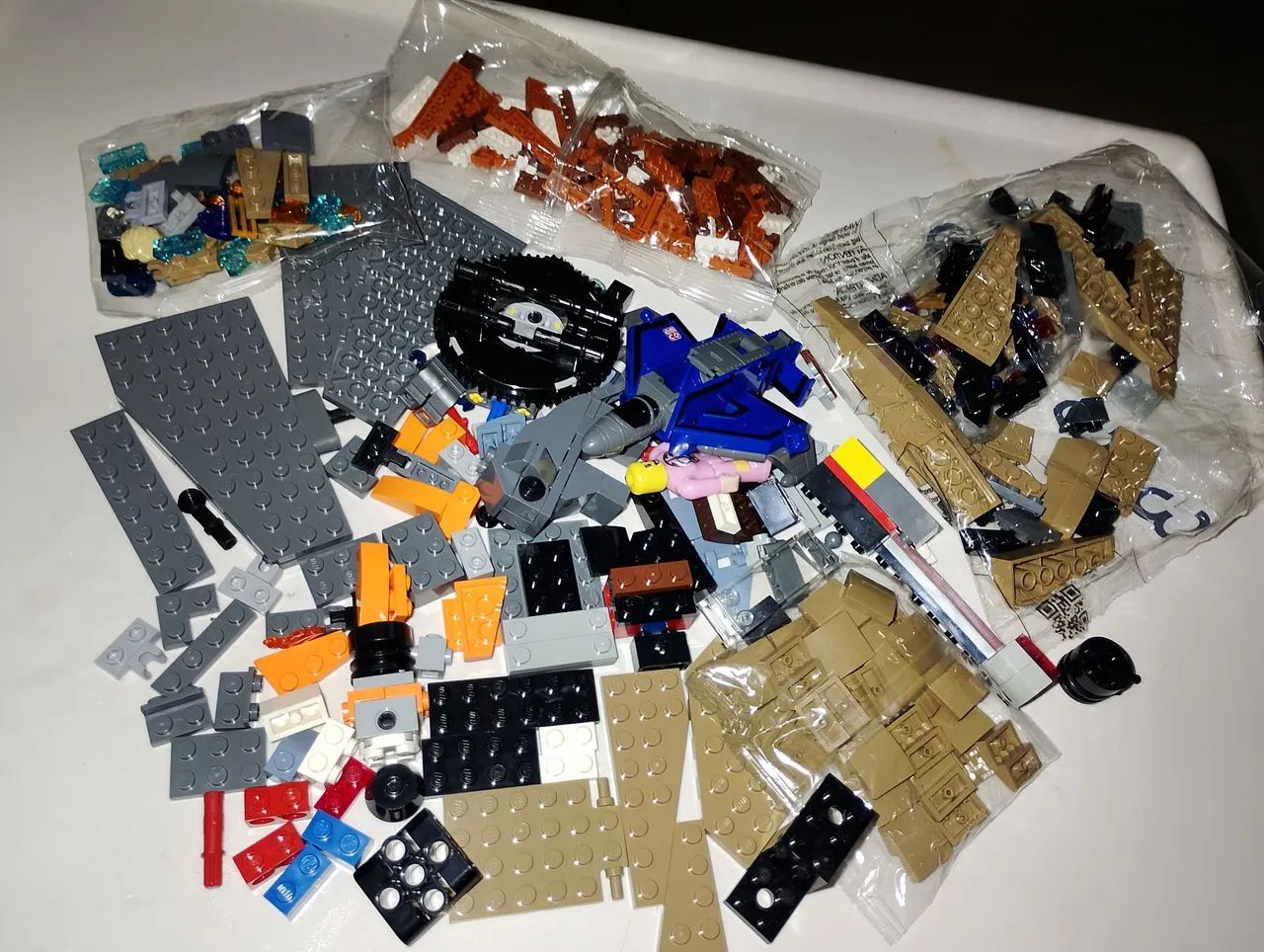 Lego original 300 peças aproximadamente 
