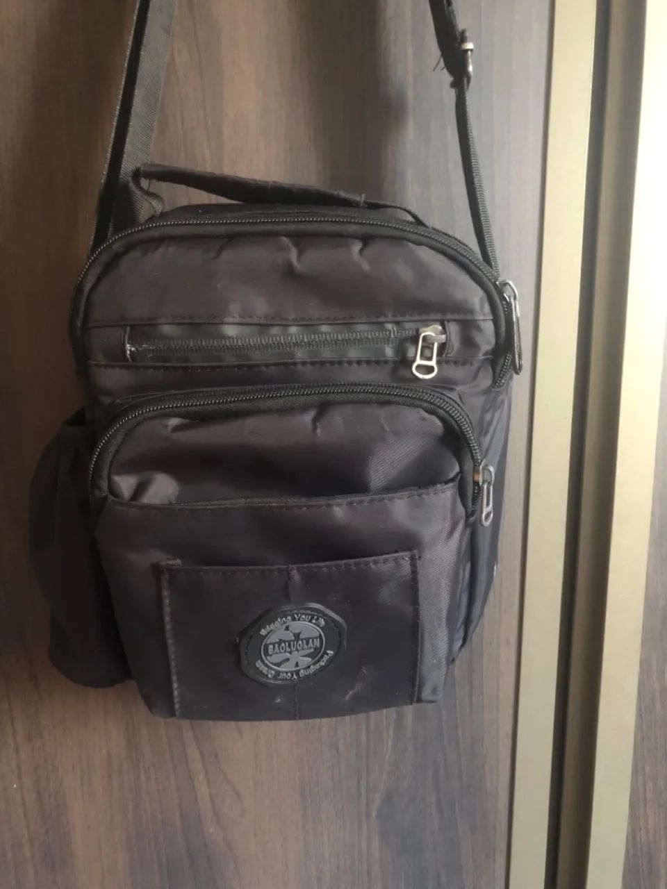 Bolsa lateral preta 