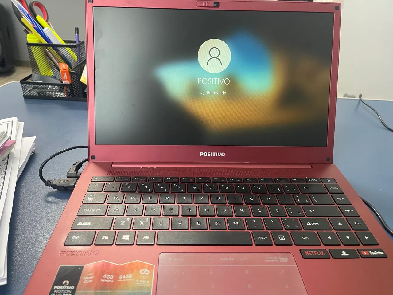 Notebook Positivo Motion Plus Red Q 464B  - Foto 4