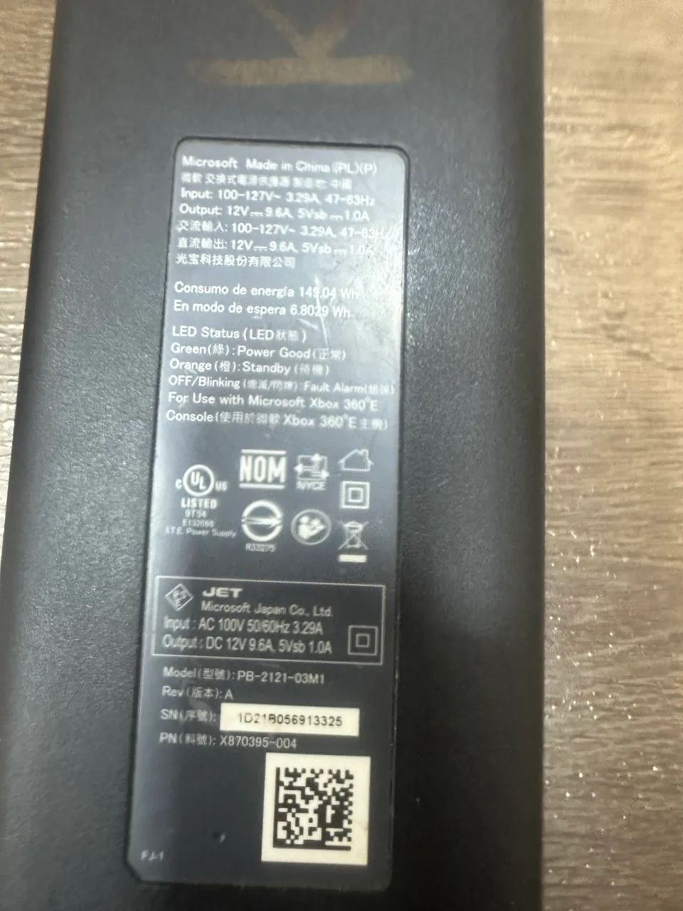 Fonte Original Xbox 360 Super Slim 1 Pino - Foto 4