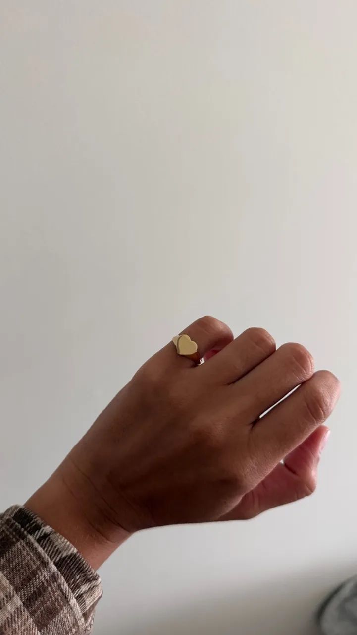 Anel em ouro 18k - Chevalier Coração 
