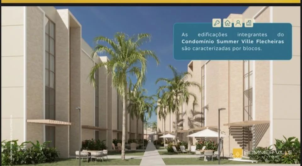 Apartamento de 1 quarto à venda na praia de Flecheiras - Foto 5