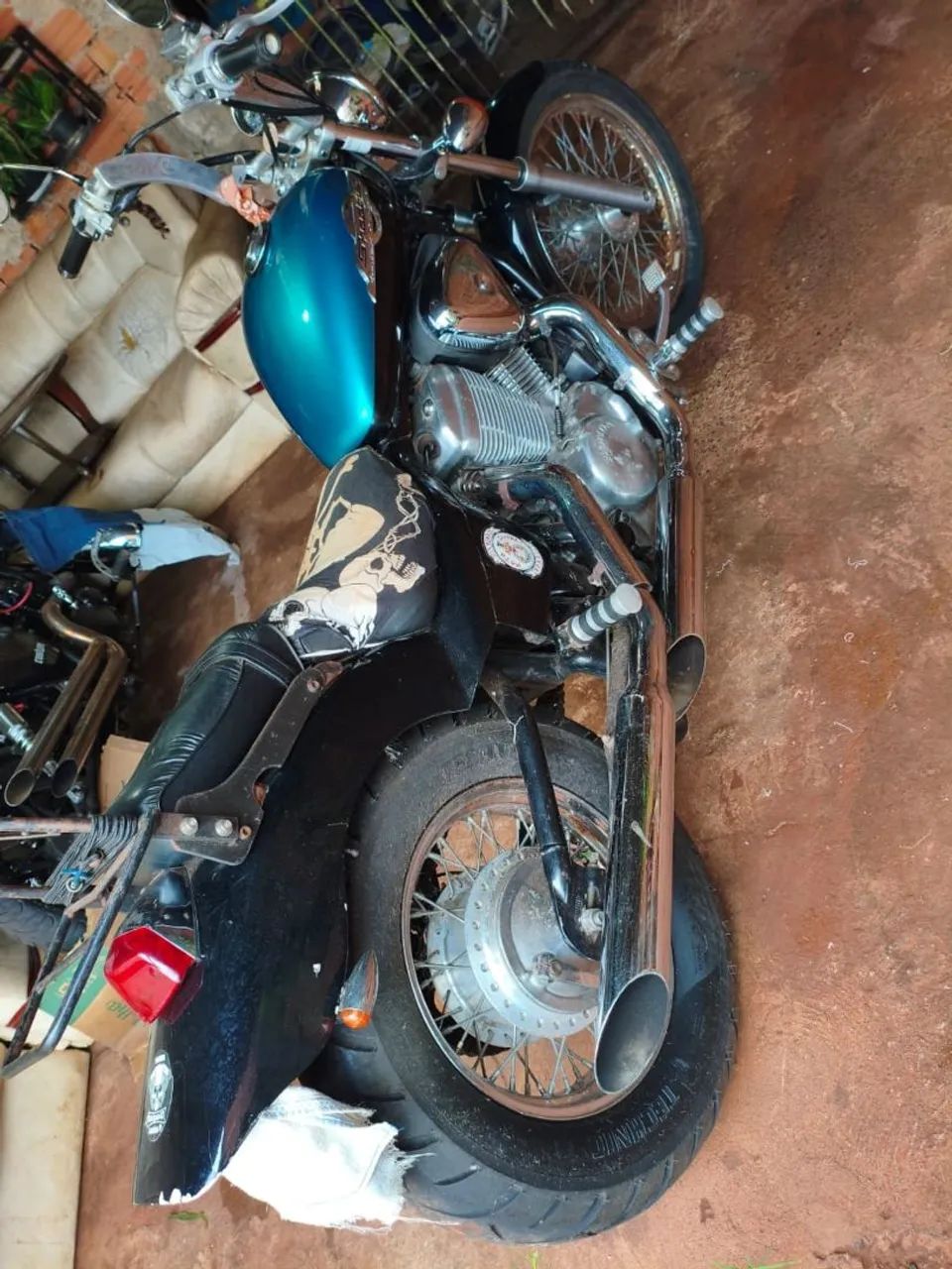 Shadow 600CC   1998 Verde