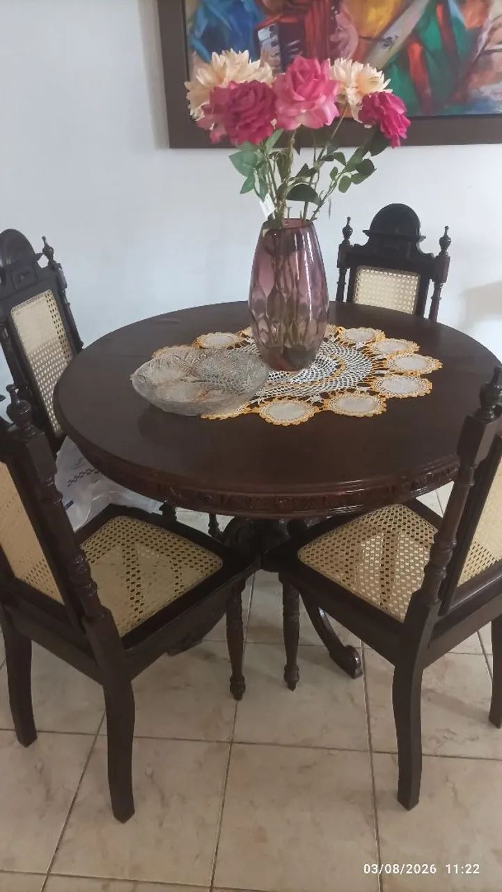 Mesa em madeira Nobre antiguidades  - Foto 3