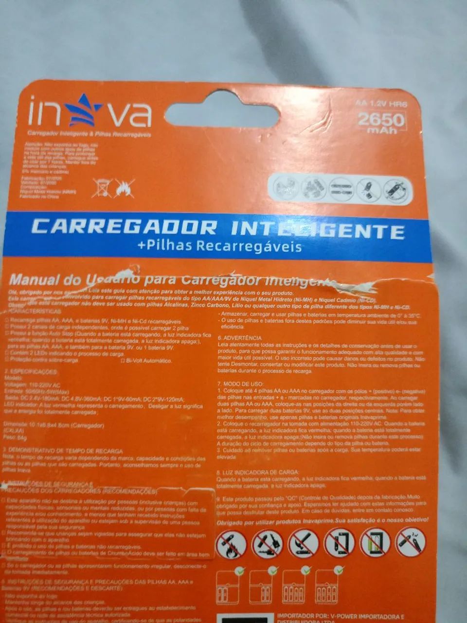 Carregador e pilhas da INOVA - Foto 3