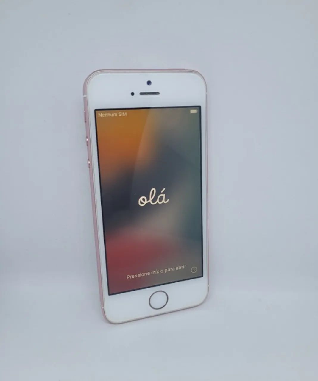 Apple iPhone SE Rose Gold 64GB 2GB Ram Tela 4.7'' Câmera 12Mp Raro