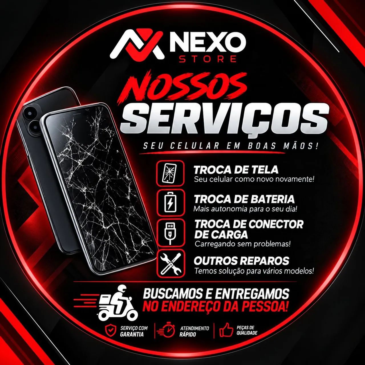 CONSERTO DE CELULARES | TROCA DE TELA, BATERIA E CONECTOR - Foto 2