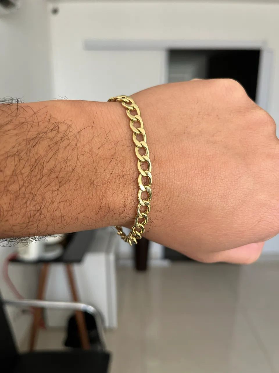 Pulseira Grumet de ouro 18k  - Foto 2