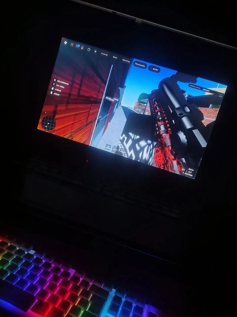 Vendo notebook+teclado rgb+mouse rgb - Foto 4