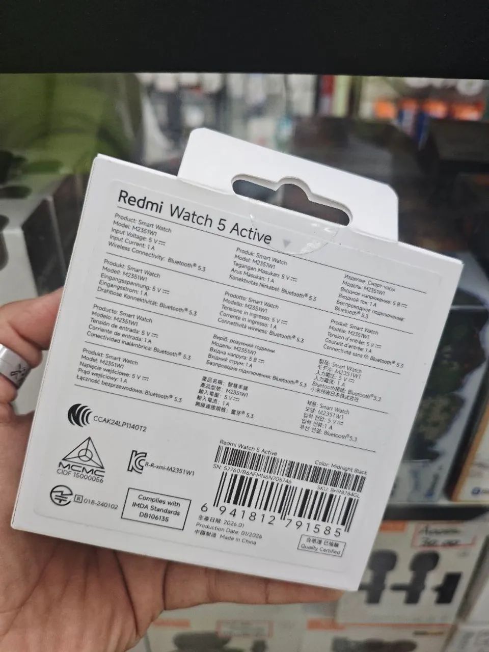 Redmi Watch 5 Active - Smartwatch NOVO - Foto 2