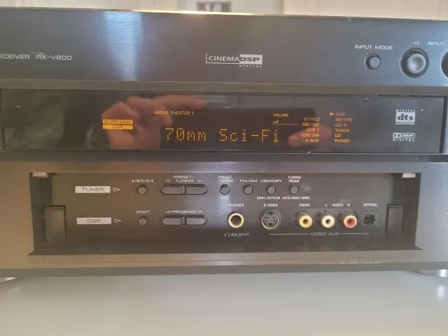 Receiver Yamaha RX-V800 (Usado, funcionando) - Foto 2