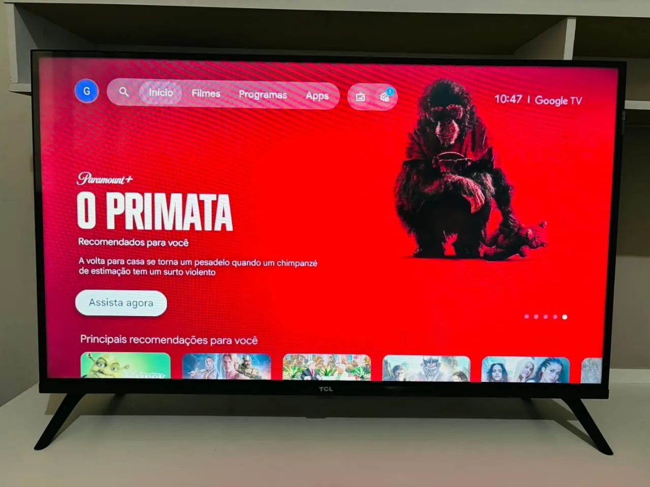Smart tv TCL Qled 32 polegadas impecável  - Foto 4