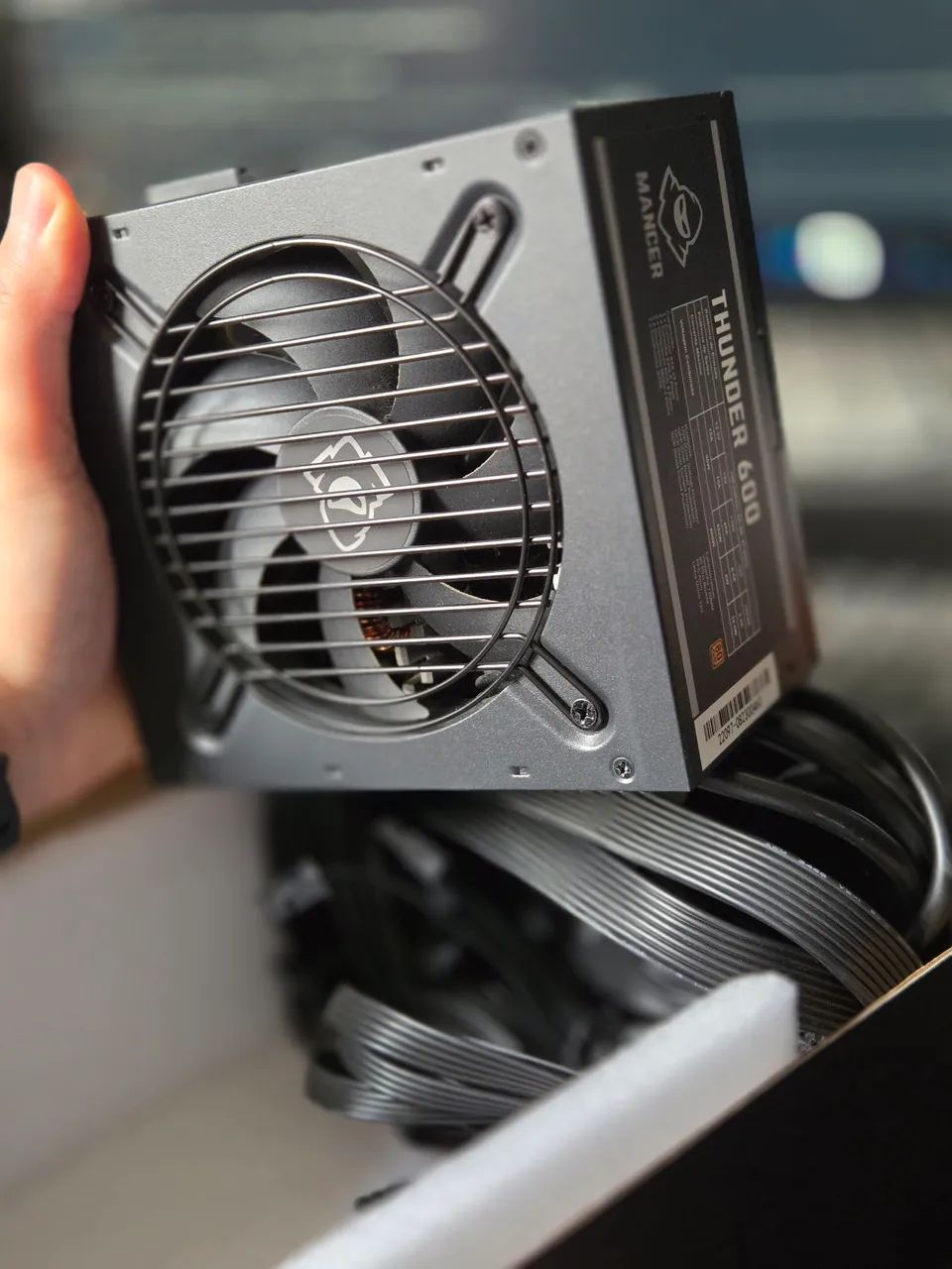Fonte Mancer thunder 600w - 80 plus bronze - Foto 2
