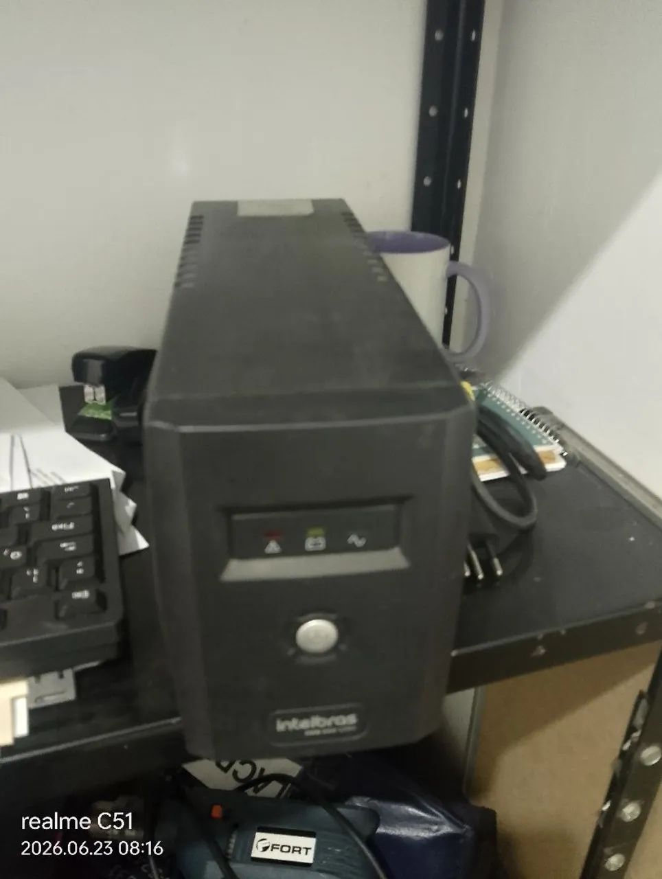 Nobreak interativo monovolt Intelbras XNB 600VA 120V Preto - Foto 3