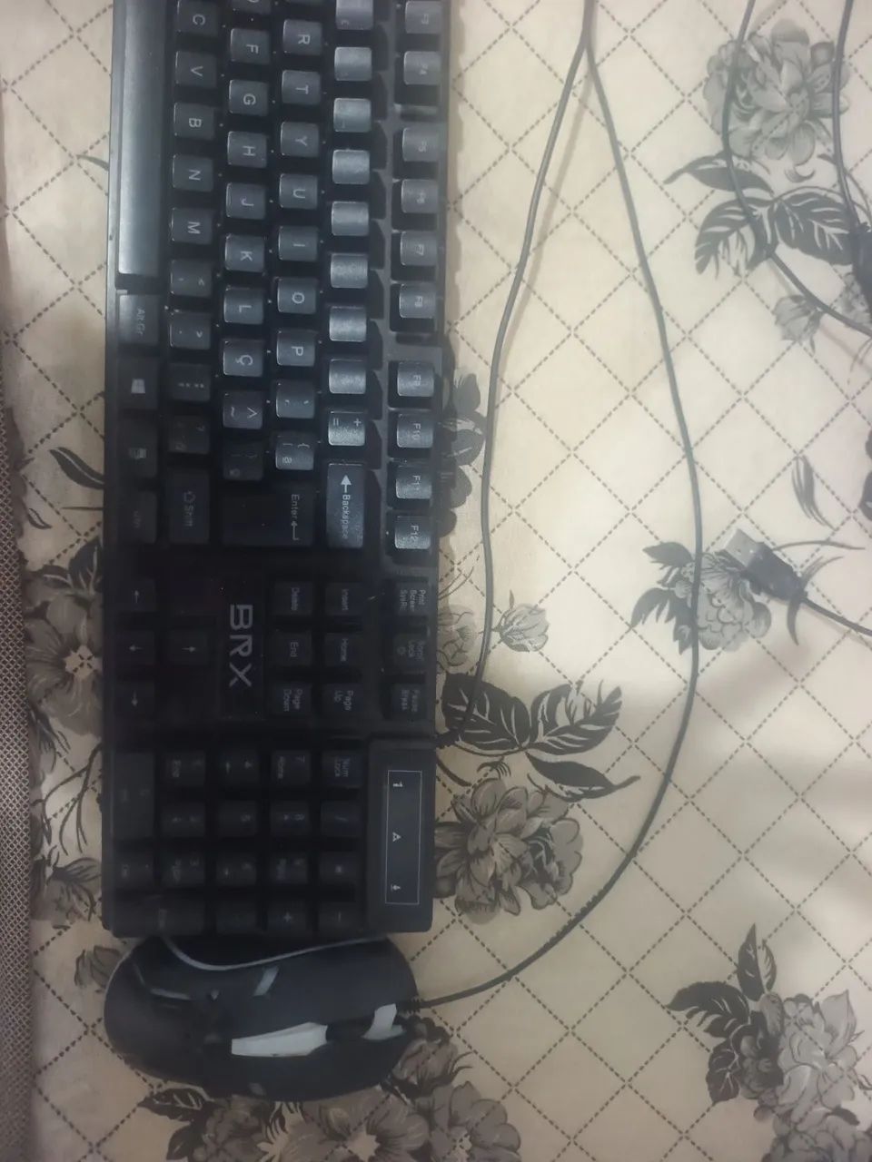 Teclado e mouse Gamer