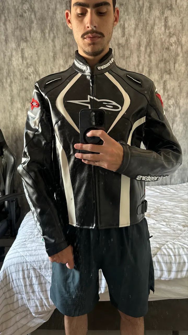 Jaqueta Alpinestars Couro  - Foto 2