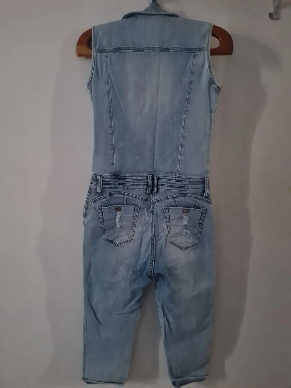 Macacao Jeans - Foto 3