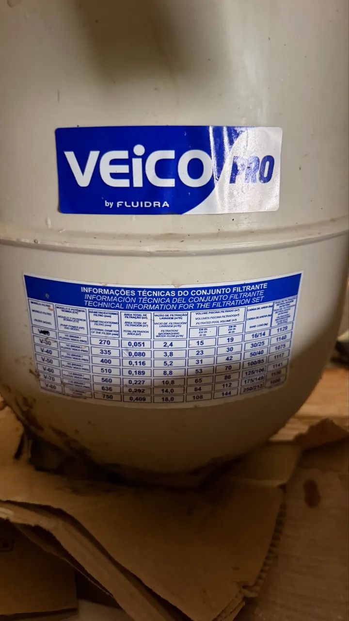 Filtro piscina