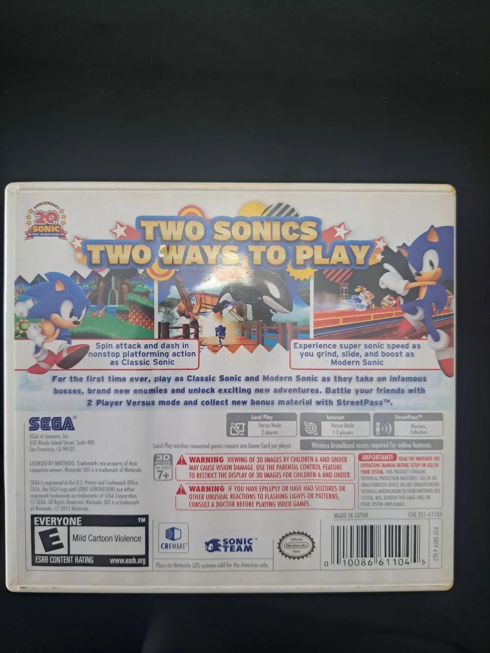 Sonic Generations 3DS - Foto 2