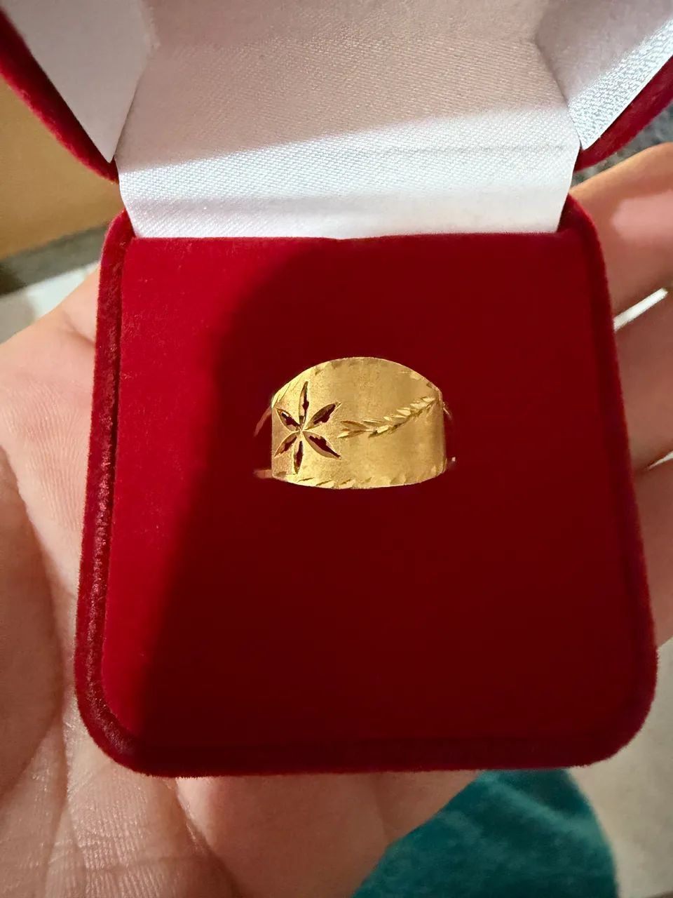Anéis ouro 18k - Foto 2