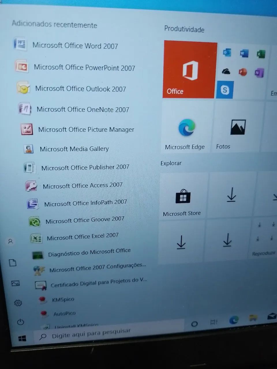 Notebook acer