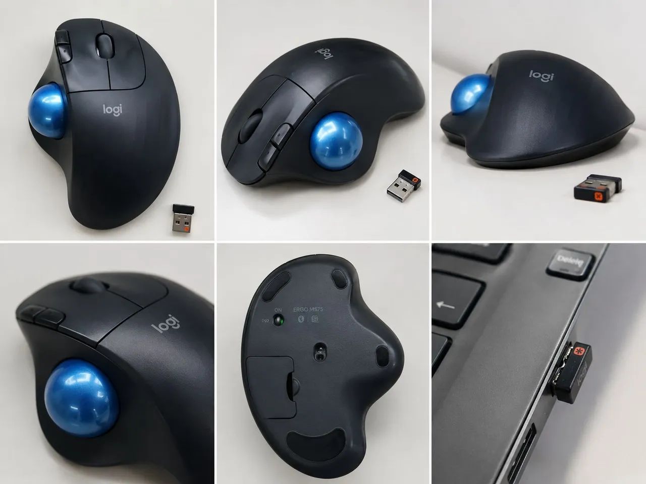 Mouse Logitech Wireless Original + Receptor USB - Pouco Uso