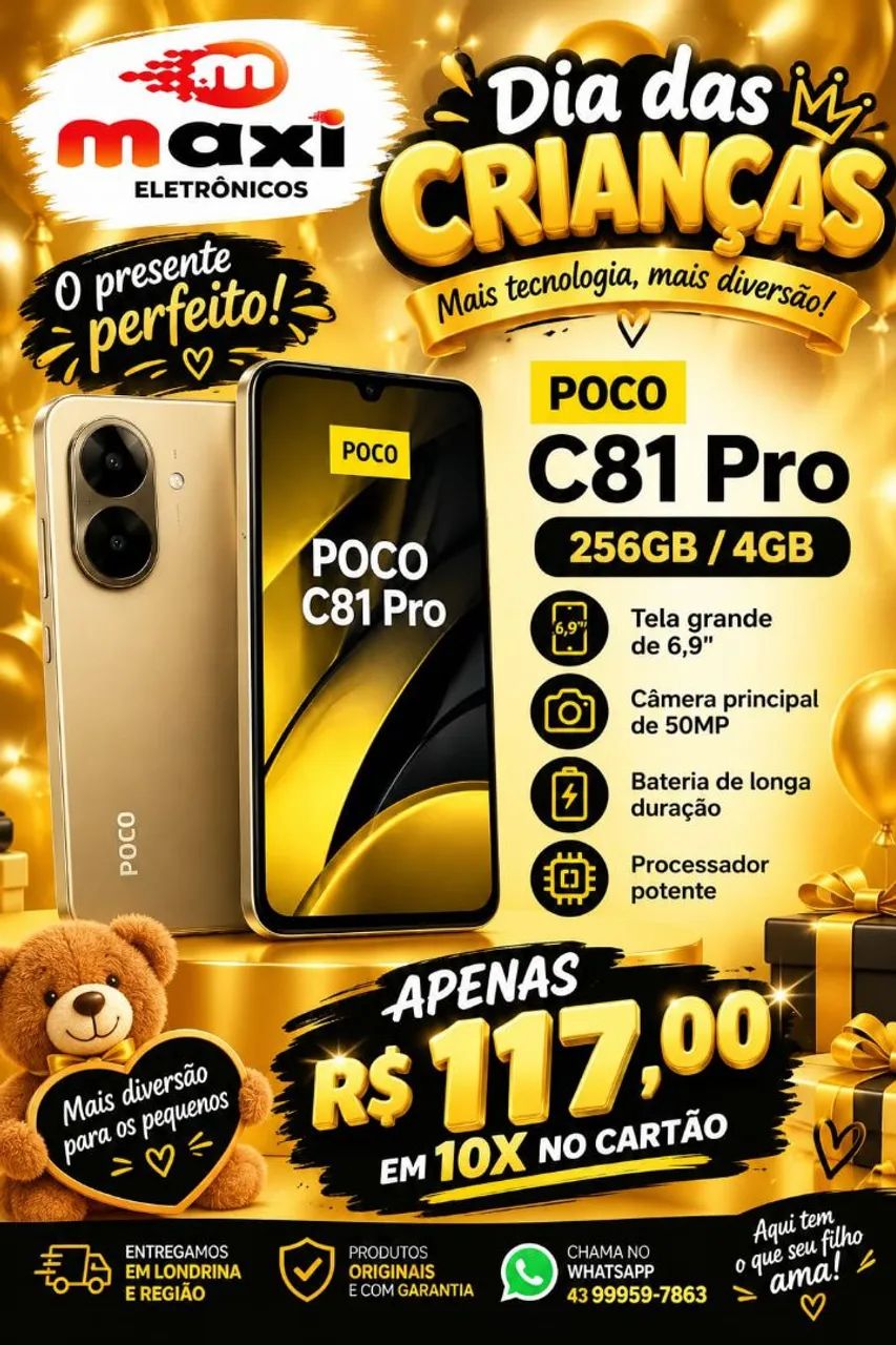 Poco c81pro 256gigas