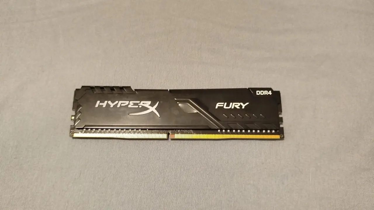 MEMÓRIA RAM KINGSTON HYPERX FURY DDR4 8GB 2400MHz