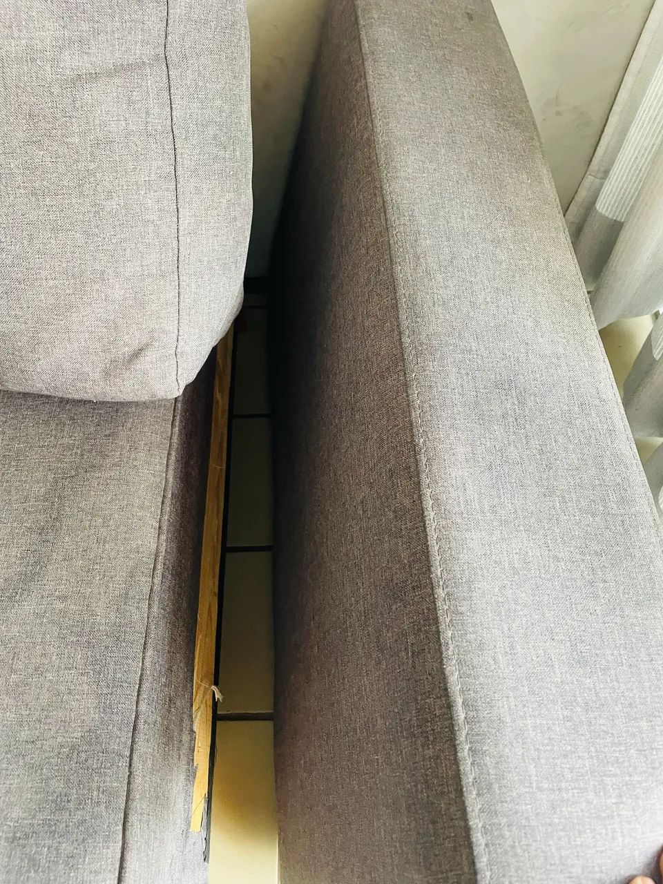 Sofa de linho 2 lugares  - Foto 2