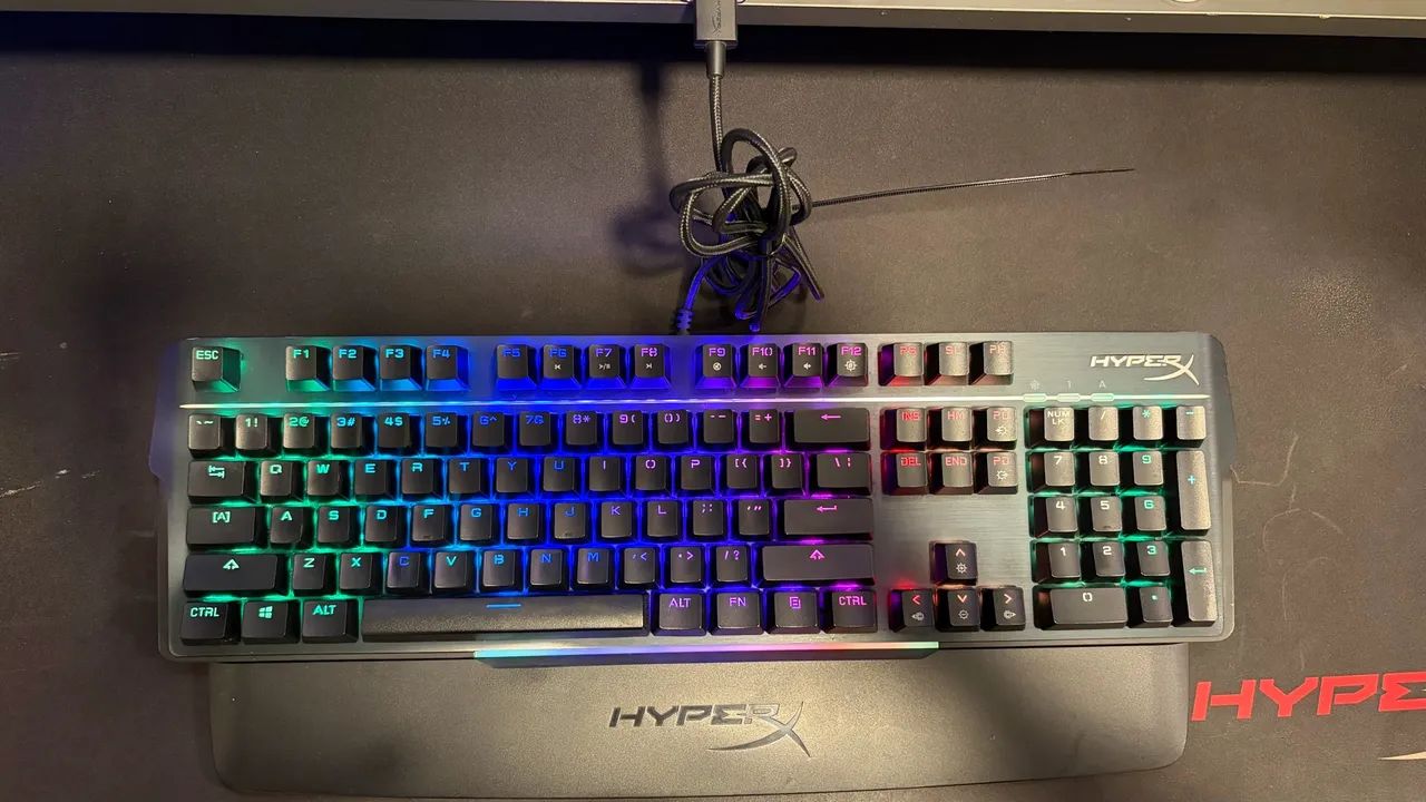 Teclado Mecânico Gamer HyperX Mars RGB