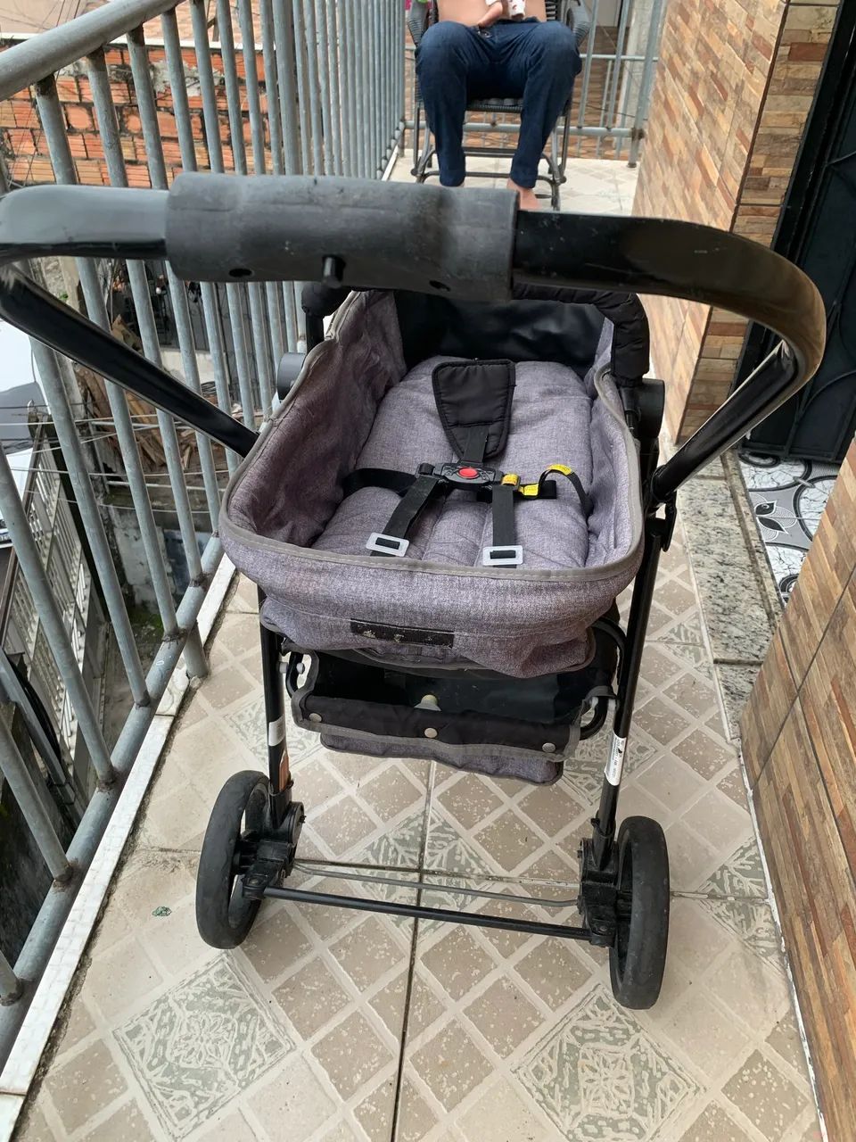 Carrinho de bebê 2 em 1