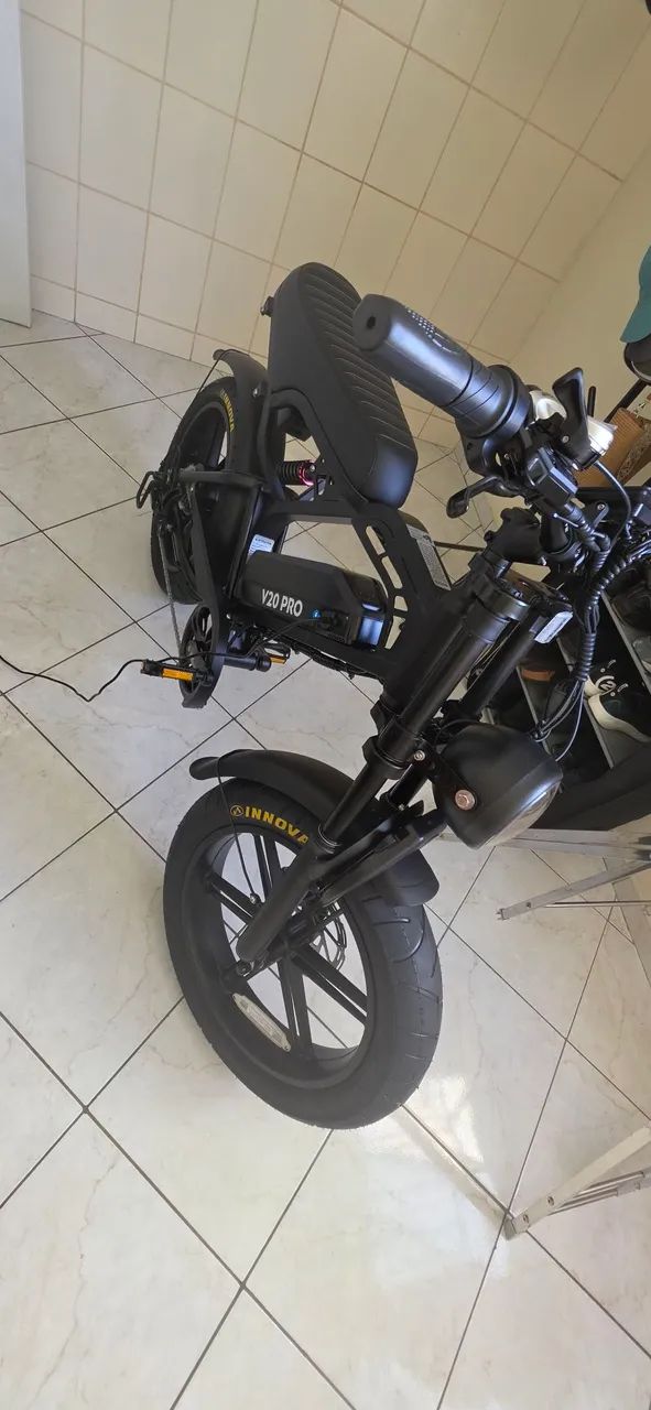 Bicicleta Elétrica Inow V20 Pro 1000w  Zero KM - Foto 5