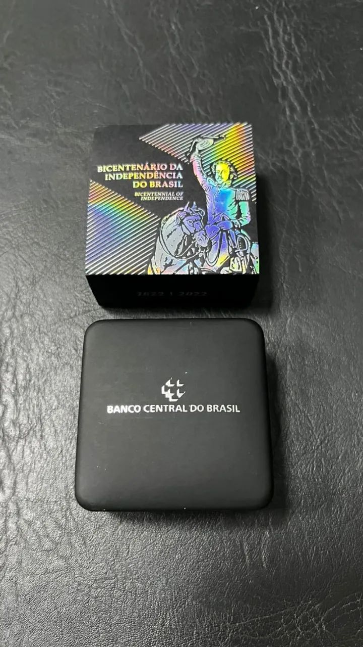 Moeda Prata - Bicentenário Da Independência Do Brasil