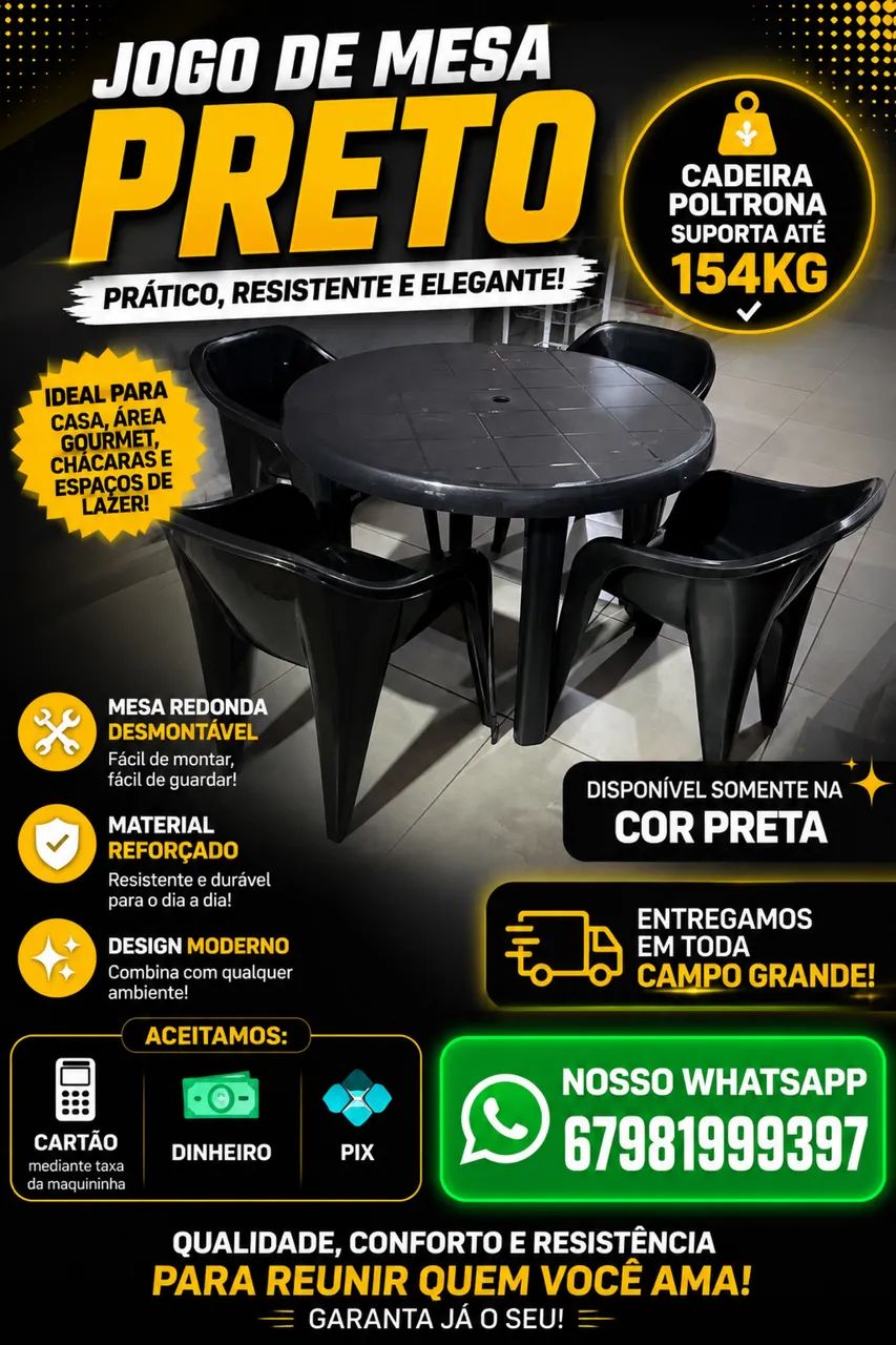 Jogo de mesa redonda 