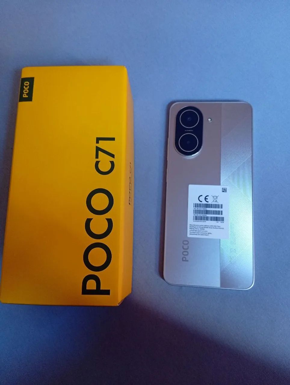 Celular ? poco c71 novo 