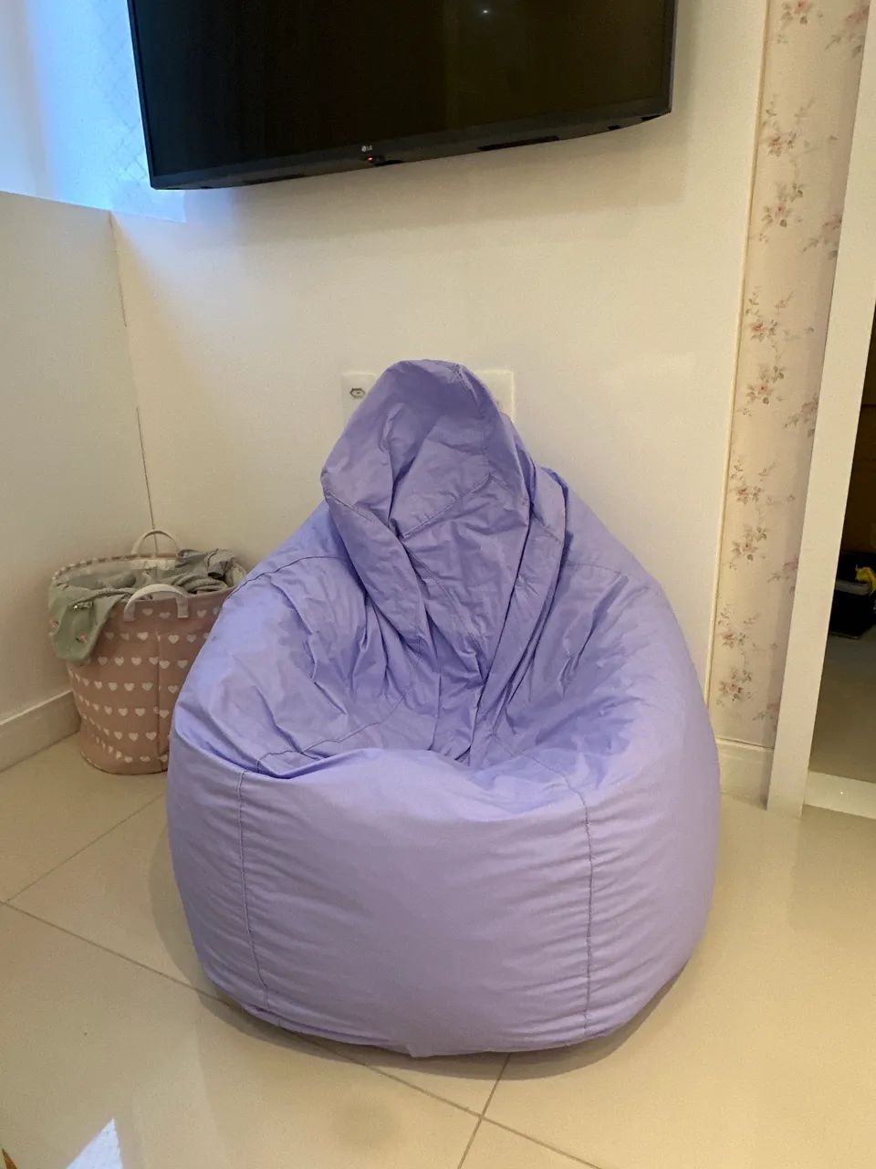 Puff Pera Roxo Claro