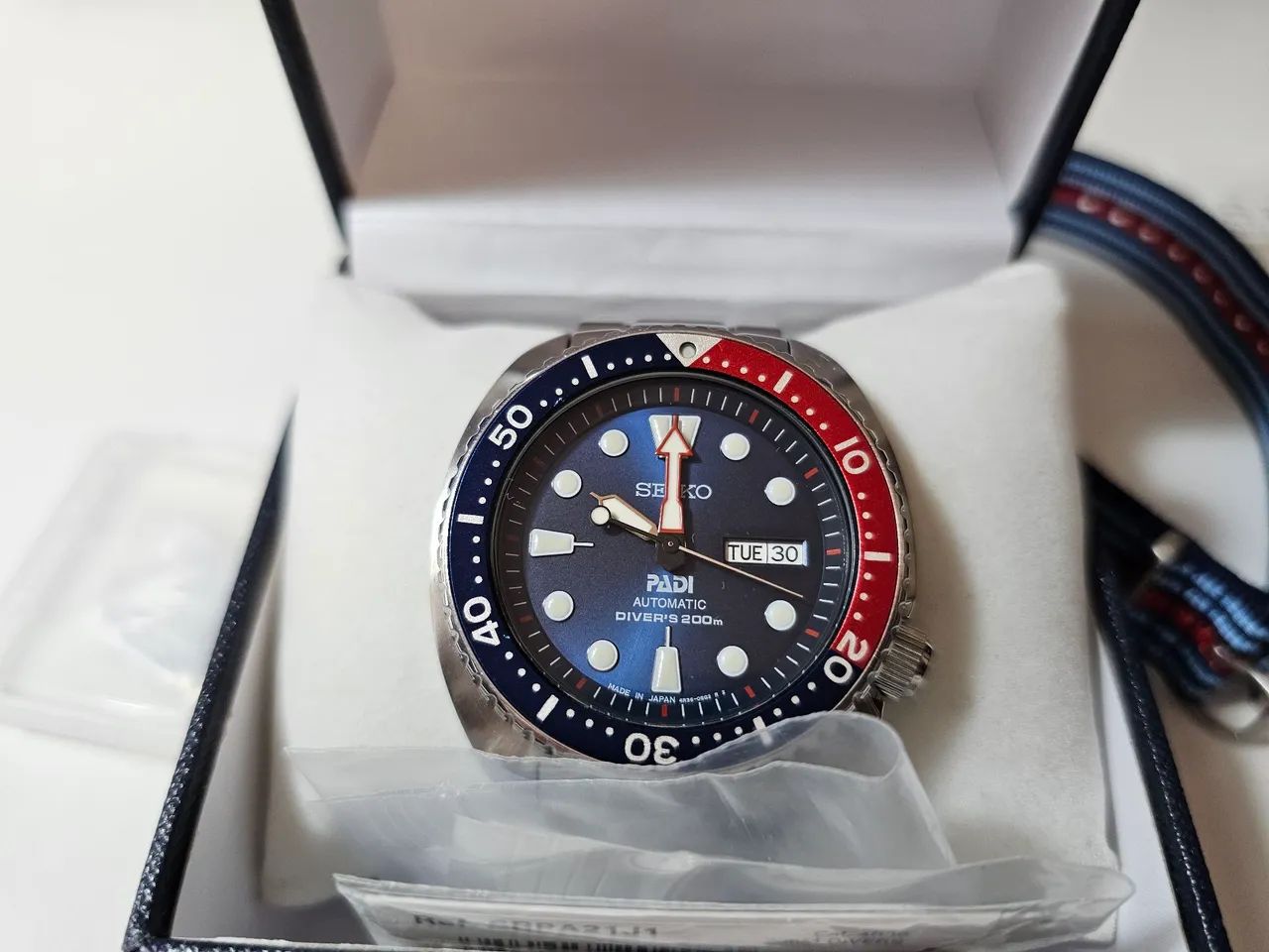 Relógio Seiko Prospex Padi 200mts Japan - Foto 2