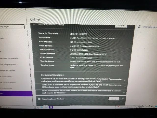 Pc Gamer com monitor 18.5 - Foto 5