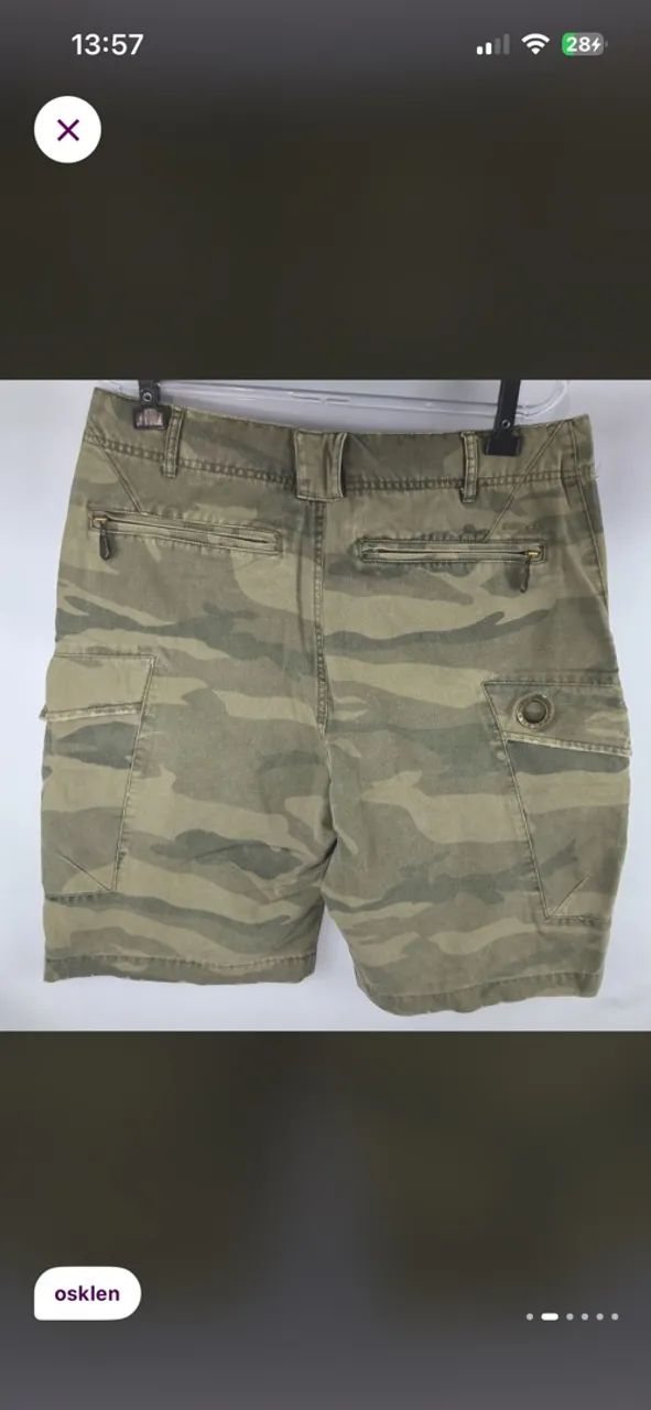 Bermuda camuflada osklen  - Foto 2