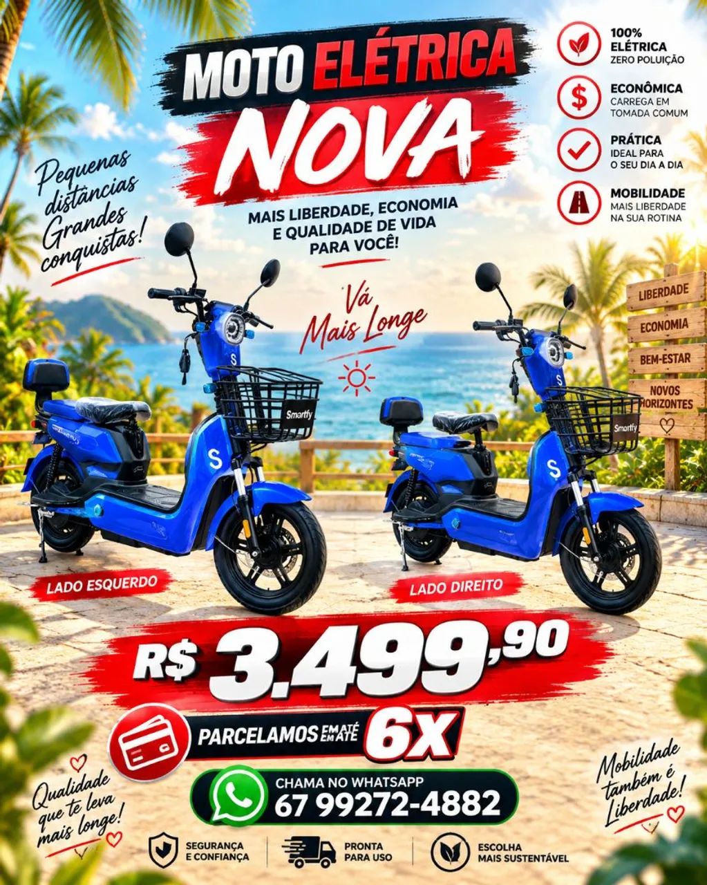 Bicicleta elétrica 