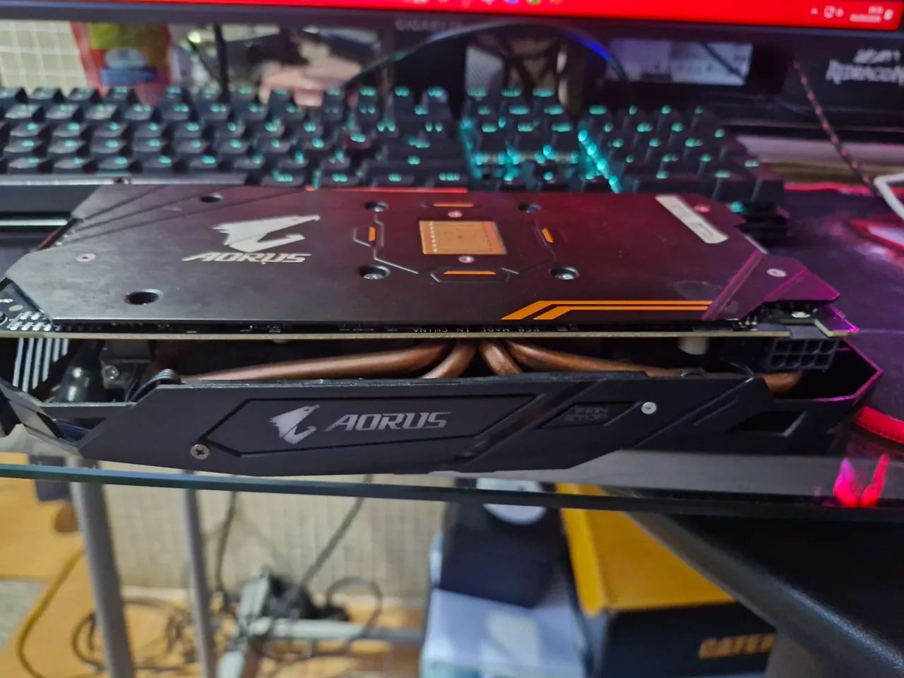 Placa de Vídeo AMD Aorus Gigabyte  - Foto 3