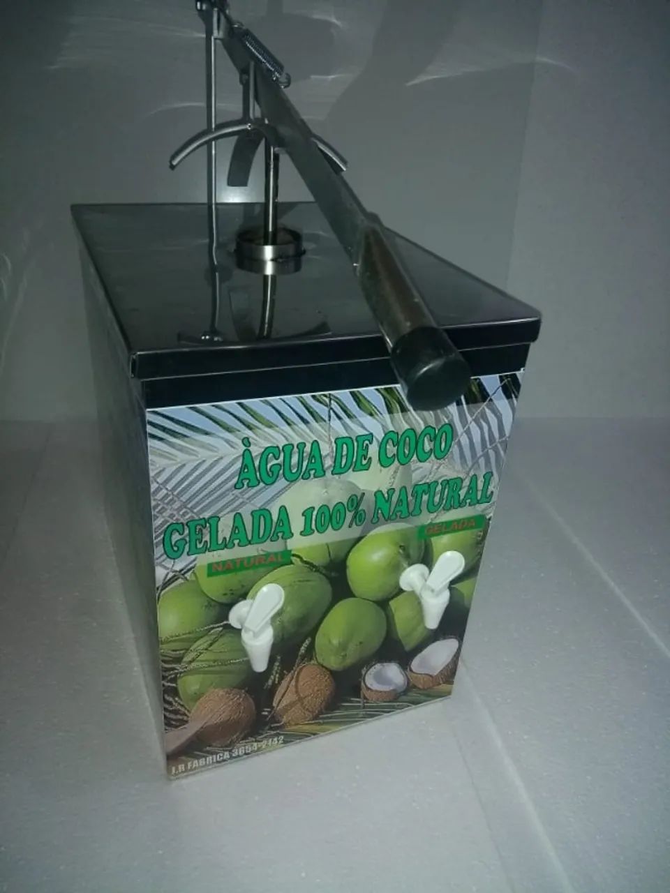 Máquina de Coco Gelado Inox 