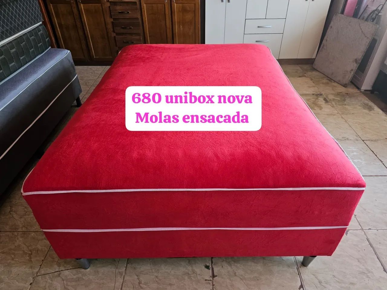 CAMAS DE CASAL ESPUMA E MOLAS NOVAS - Foto 2
