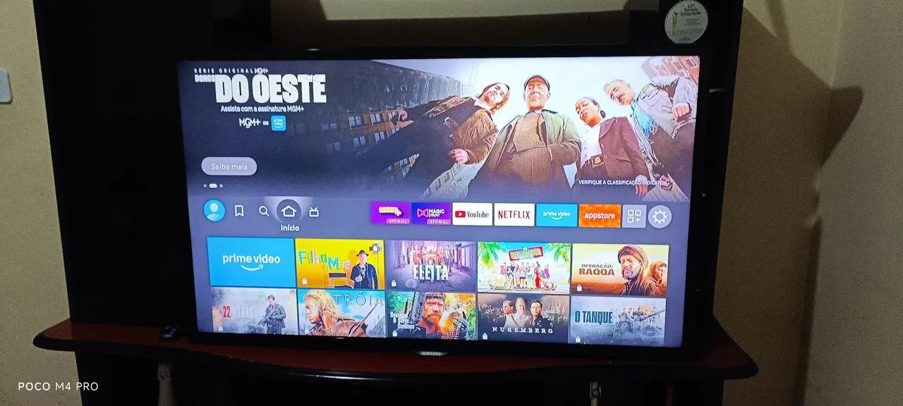 SMART TV SAMSUNG + FIRE STICK