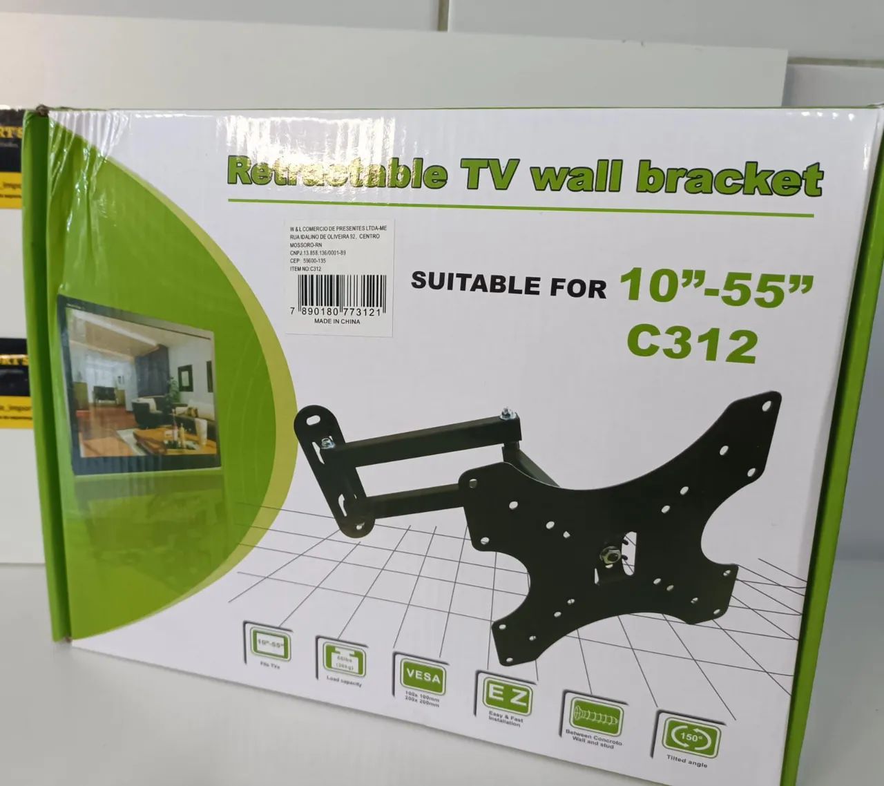 Suporte TV articulado com braço móvel para TVs até 50 Polegadas - Foto 2