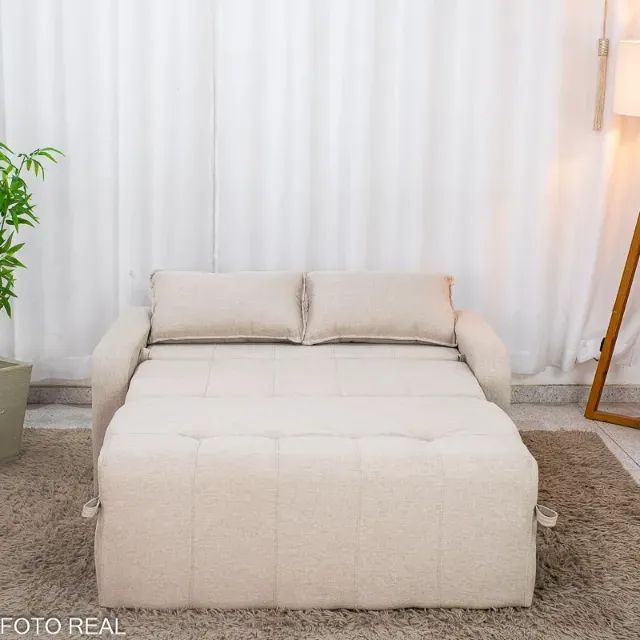 SOFÁ CAMA AMORA 1,37 CM. PRONTA ENTREGA.  - Foto 3