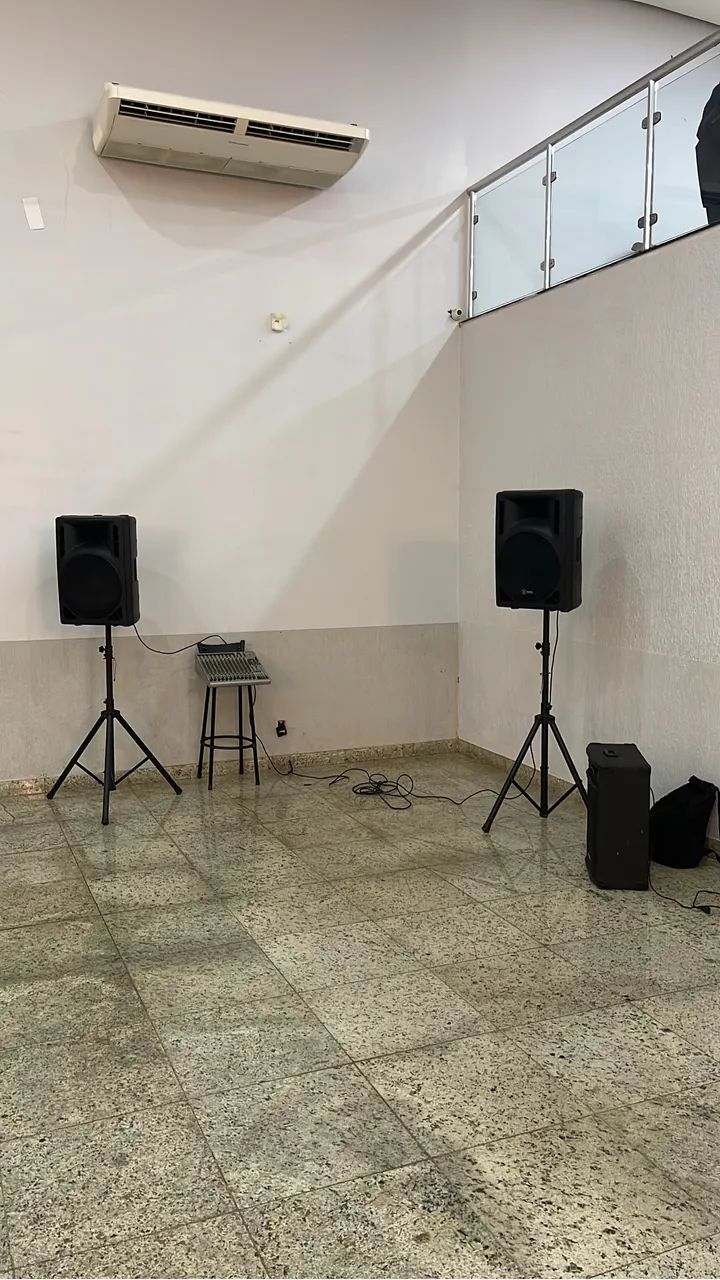 Par de caixas ativa e passiva  de 15 polegadas Onyx  - Foto 2