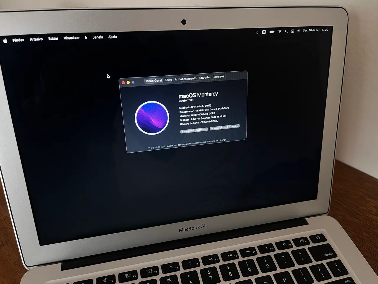 MacBook Air 2017 Intel i5 Seminovo Perfeito Estado - Foto 2