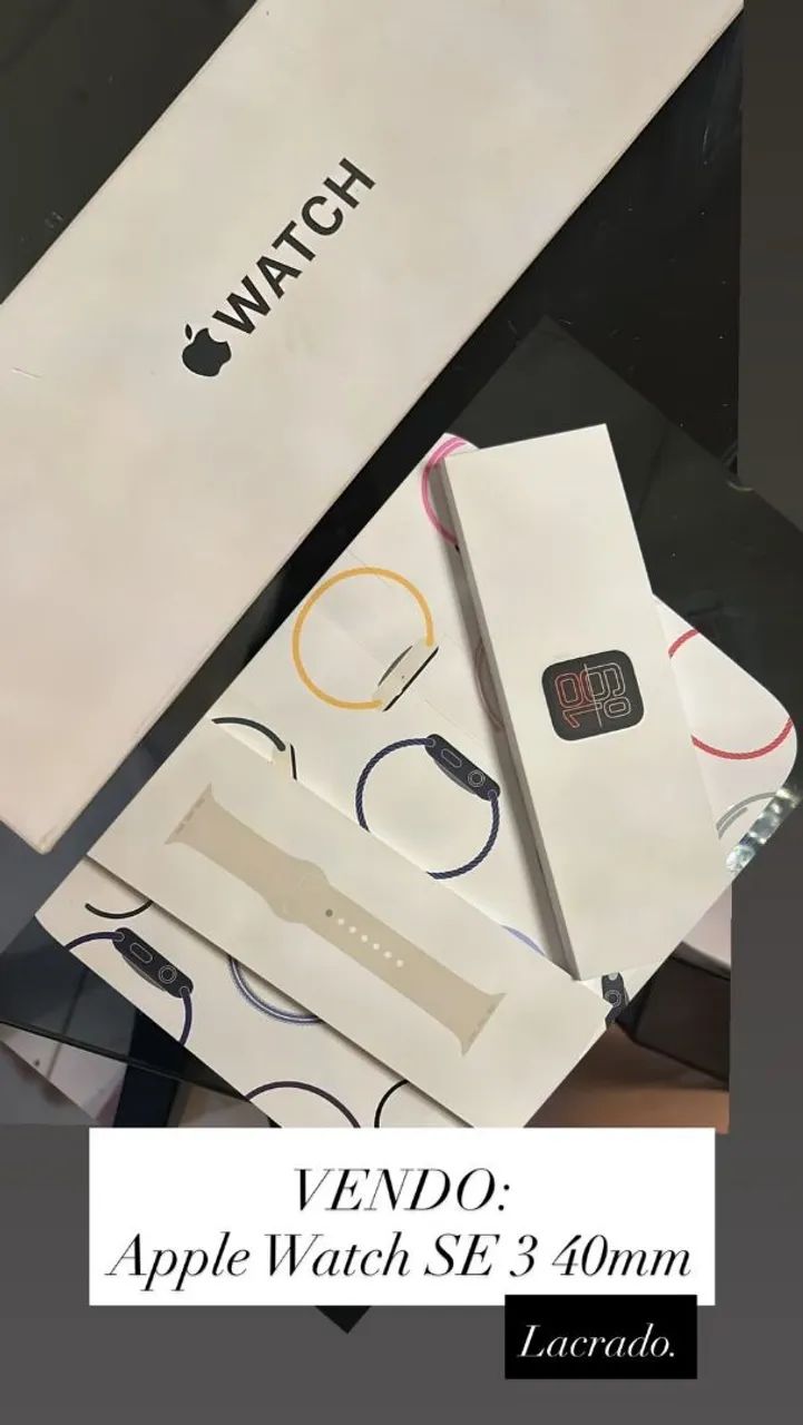 Vendo apple watch 3 lacrado 