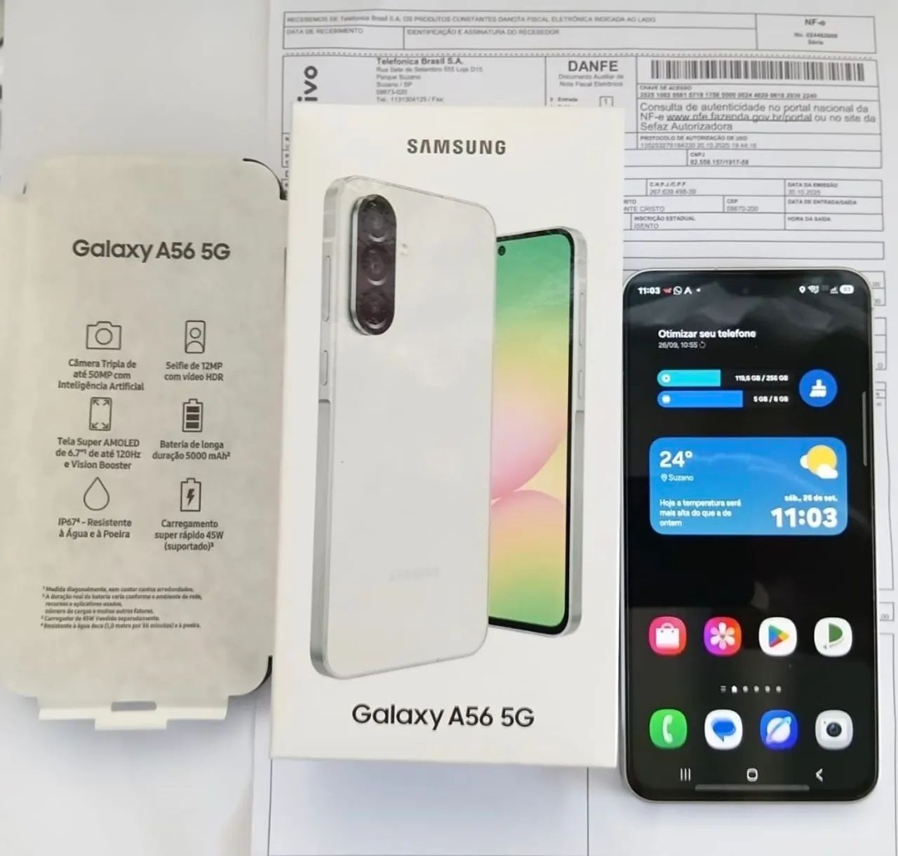 Smartphone A56 256Gb 5G - Foto 2